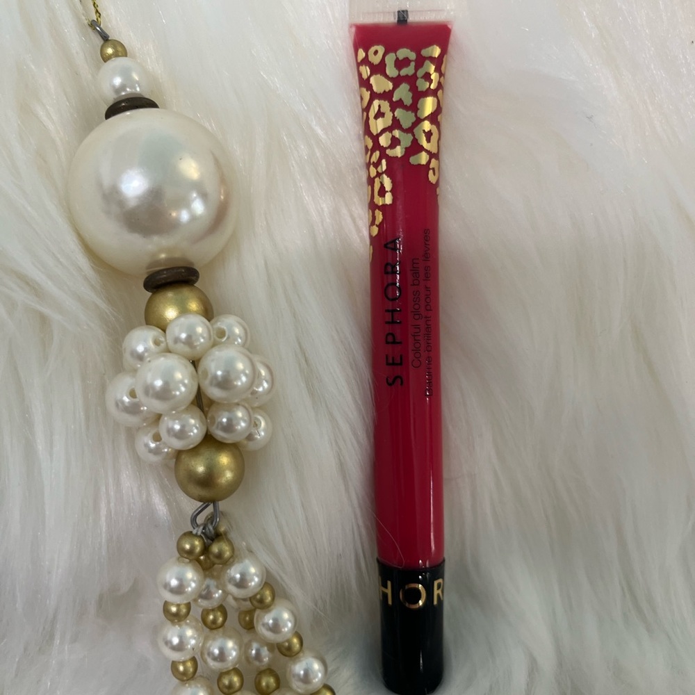 SEPHORA RED GLOSS BALM NEW SEALED IN PACKAGE
